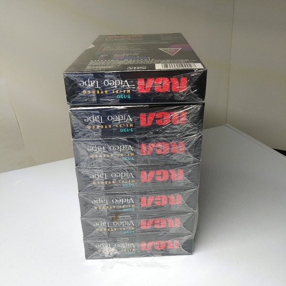 RCA VHS Blank tapes unoppened - Picture 4 of 4